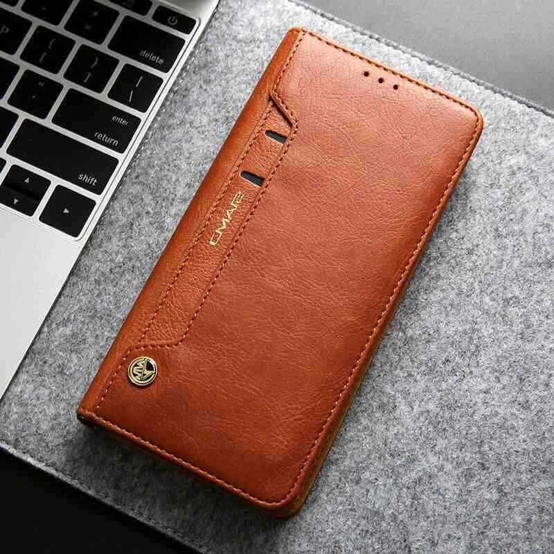 Para Samsung Galaxy S23+ S24 Original CMAI2 Cuero Billetera Tarjeta Abatible Estuche Cubierta Foto 1 de 1