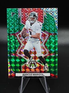 2022 Panini Mosaic #7 MARCUS MARIOTA Green Mosaic Prizm FALCONS!! - Picture 1 of 2