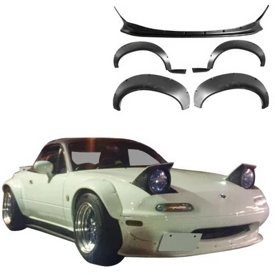 VSaero FRP TKYO Wide Body Kit 5pc MX-5 (NA) for Miata Mazda 90-97 vsaeropart_10 - Image 1 of 3