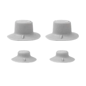 Lot de 4 pieds de refroidissement pour ordinateur portable, support de refroidissement pour ordinateur portable offrant un meilleur angle - Photo 1/4