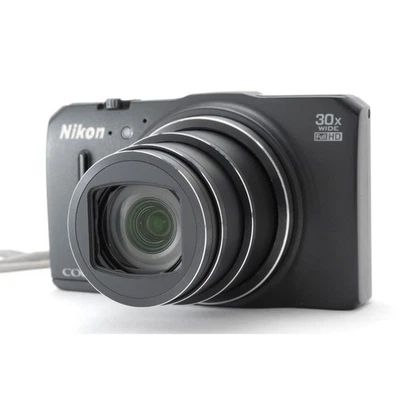 Nikon COOLPIX S9700 Compact Digital Camera 16MP，30x Optical Zoom, 3.0" LCD Black - Image 1 of 4