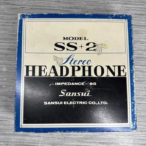 Sansui SS-2 Vintage 70er Jahre 8Ω Stereo Kopfhörer - Made in Japan - Bild 1 von 16