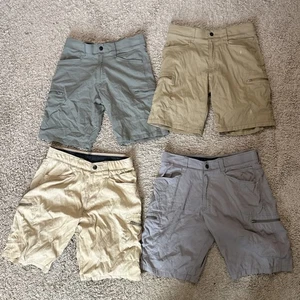 4 Paar Wrangler Shorts Herren 32 Outdoor Stretch Flex Taille Wandern Trail - Bild 1 von 14