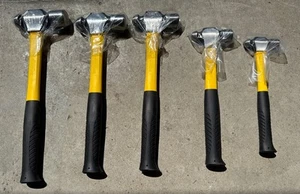 Matco Tools 5 Piece Ball Peen Hammer Set Yellow - Picture 1 of 4