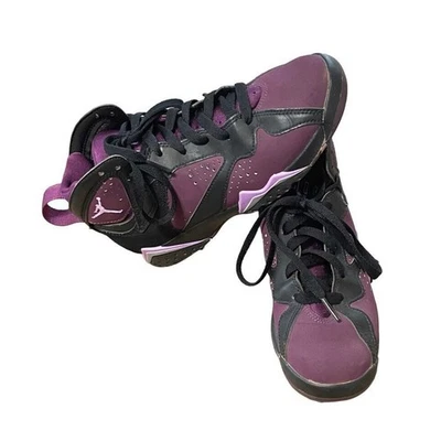 Nike Air Jordan Retro Mulberry Purple Youth 4Y Girl Boys 442960-009 GS Fuchsia - Image 1 of 4