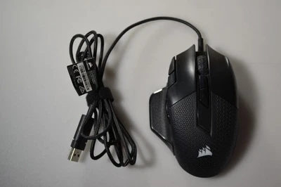 Corsair Nightsword RGB Gaming Maus - Schwarz (CH-9306011-NA) - Bild 1 von 2