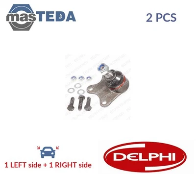 TC1085 SUSPENSION BALL JOINT PAIR FRONT DELPHI 2PCS NEW OE REPLACEMENT - Image 1 of 4