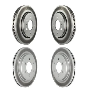 Front Rear Quiet Brake Rotors for Ford F-150 Expedition 2018-2021 oe22 Coated - Picture 1 of 12