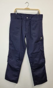 Helly Hansen Men’s Navy Utility Carpenter Pants/Trousers W34" Regular Leg - Picture 1 of 13