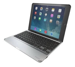 ZAGG Slim Book Wireless Ultra-Slim iPad Mini Keyboard & Detachable Case (NEW) - Picture 1 of 7