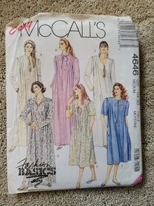 McCall's 4646 Misses Loungewear Robes Size 14-16 FF Sewing Pattern - Picture 1 of 3
