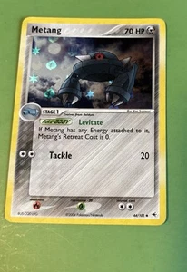 Pokemon Ex Hidden Legends - Metang - 44/101 - Reverse Holo Uncommon - LP/NM - Picture 1 of 2