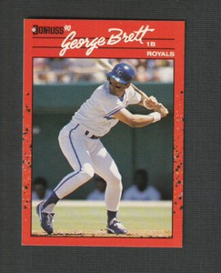 1990 Donruss George Brett #144 Kansas City Royals