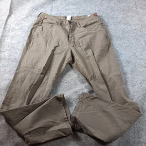 Herren GETRAGEN Age Denim Jeans 34x32 grau Baumwolle Leinen Mischung atmungsaktiv Workwear - Bild 1 von 9