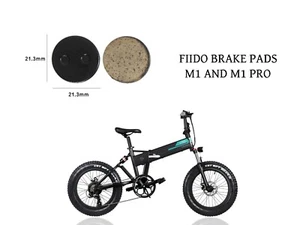 Electric Bike Fiido Brake Pads For M1 Pro/M21/M1/M21/D1/D2/D3/D3S/D2S/D4S/ - Picture 1 of 5
