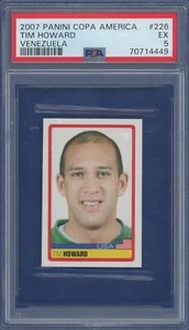2007 Panini Copa America #226 Tim Howard PSA 5 USA ROOKIE LOW POP - Bild 1 von 2