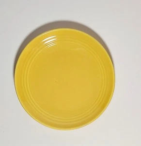 Bauer Pottery 11 1/8" Yellow Ringware Dinner Plate - Picture 1 of 3
