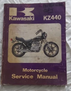 KAWASAKI KZ 450 TWIN MOTORCYCLE SERVICE  MANUAL - Picture 1 of 2