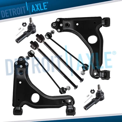 Front Lower Control Arm Tierod Sway Bar for 2000 - 2003 2004 2005 Saturn L LS LW - Image 1 of 4