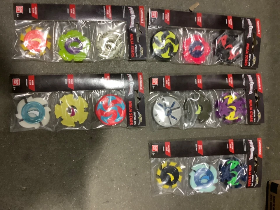 Power Rangers Super Ninja Steel Special Ops Ninja Stars один пакет - Изображение 1 из 1