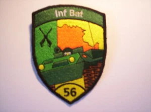 Schweizer Armee Inf Bat 56 in gelb ca 9 x7 cm - Bild 1 von 1