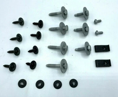 NUEVO 2002-06 MINI Cooper S parachoques delantero alerón moldura juego de herrajes OEM R52 R53 R50 Foto 1 de 4