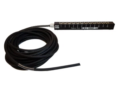 CBI Drop12 (8X4) 12 Channel Pro Drop Snake 50ft XLR Custom Butt cut No Fan Out - Image 1 of 3
