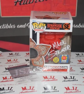 MARK STEGER SIGNED/AUTOGRAPHED DEMOGORCON SE FUNKO POP GITD 1600PCS W/ JSA A - Picture 1 of 9