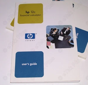 1x Manual Guide for HP12C (HP 12C) Financial Calculator - HP OEM Guide - USA - Picture 1 of 7