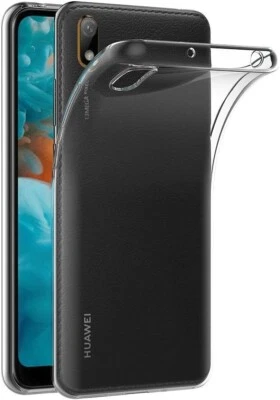 Per Huawei Y5 2019 Cover Custodia Trasparente Protezione qualità PREMIUM Bordo R - Immagine 1 di 4