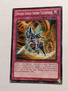 Double-Edged Sword Technique YUGIOH Card SDWA-EN035 1st Edition 21007444 - Picture 1 of 2