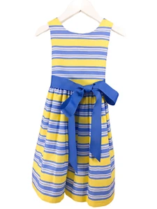Bailey Boys Classics, Girls' Striped Cotton Dress, Size 4T - Picture 1 of 2