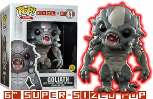 FIGURA FUNKO POP VINILO EVOLUCIONA GOLIATH GLOW 6" DE ALTO SÚPER TAMAÑO TOTALMENTE NUEVA - Imagen 1 de 1