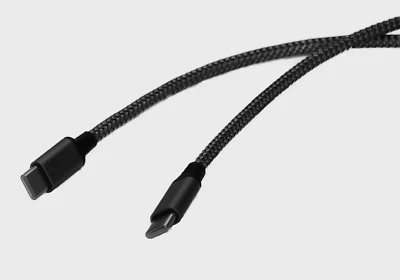 Cabo trançado 6 pés USB C para USB C 60W tipo C cabo carregador rápido e sincronização de dados - Imagem 1 de 3