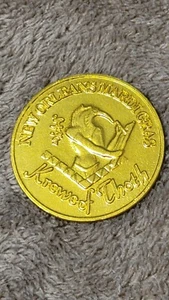 2021 Krewe Of Thoth Gold Doubloon - Bild 1 von 2
