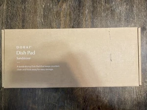 Dorai Home Dish Pad Diatomaceous Earth Stone Drying Mat for Kitchen Counter New - Picture 1 of 13