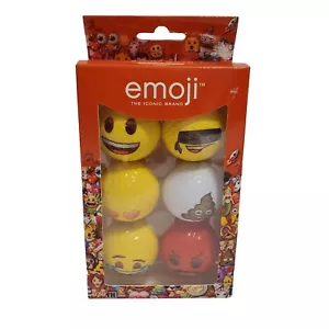 Emoji Palline da Golf Ufficiali Novità Divertenti Confezione da 6 Multicolore - Foto 1 di 23