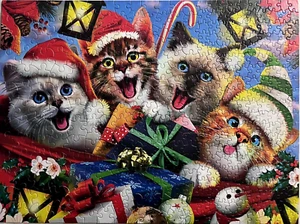 TOGETHER TIME - 400 (3) DIFFERENT SIZE PIECES PUZZLE - SIZE 24" X 18" - COMPLETE - Picture 1 of 4