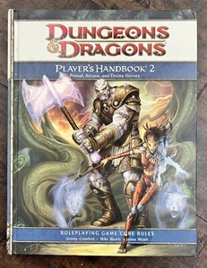 Dungeons & Dragons: Players Handbook 2 Roleplaying Primal Arcane Divine Heroes - Imagen 1 de 2