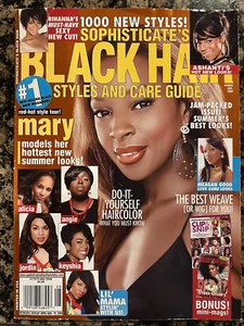 Black Hair Styles and care Guide Mary j. Blige Cover 2008 - Picture 1 of 1