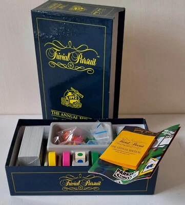 Trivial Pursuit - The Annual Edition 1992  Parker Complete + Part Sealed Cards - Image 1 of 4