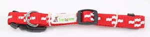 14" to 20" Inch Adjustable Solid Cross Nylon Collar Medium ~ Large Sized Dogs - Picture 1 of 7
