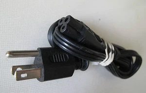 US 3-Prong Mickey AC Power Cable for Laptops - Photo 1/1