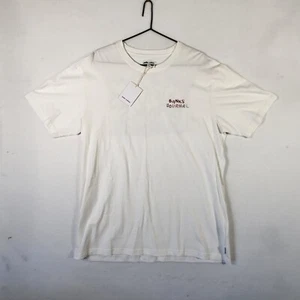 Banks Journal Ultra Standard Tee Mens XL Off White Graphics Crew Neck Pullover - Picture 1 of 5