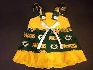 NFL Green Bay Packers Baby Infant Toddler Girls Dress * YOU PICK SIZE - Picture 1 of 4
