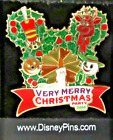 Walt Disney World Mickeys Very Merry Chrismas Party 2009 Pin   Limited Release