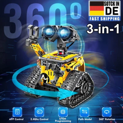 RC Technik Roboter Bauspielzeug Ferngesteuert Roboter Spielzeug Kinder Geschenke - Bild 1 von 4