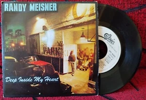 RANDY MEISNER ** Deep Inside My Heart ** 1980 SPAIN PROMO 7" SINGLE - Picture 1 of 4