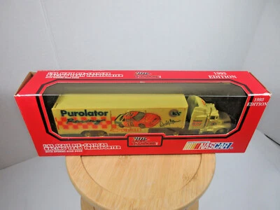 Camión de transporte Racing Champions Team 1993 plataforma Nascar juguete fundido a presión 1:64 Foto 1 de 4