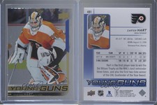 2018-19 Upper Deck Young Guns Silver Foil Carter Hart #491 Rookie RC